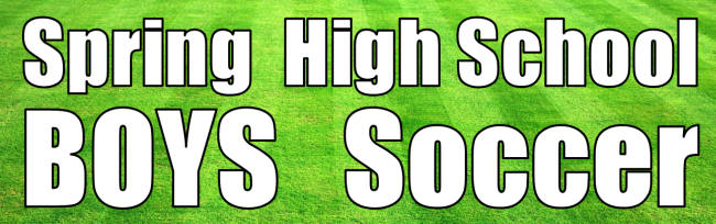 Spring High School Boys Soccer